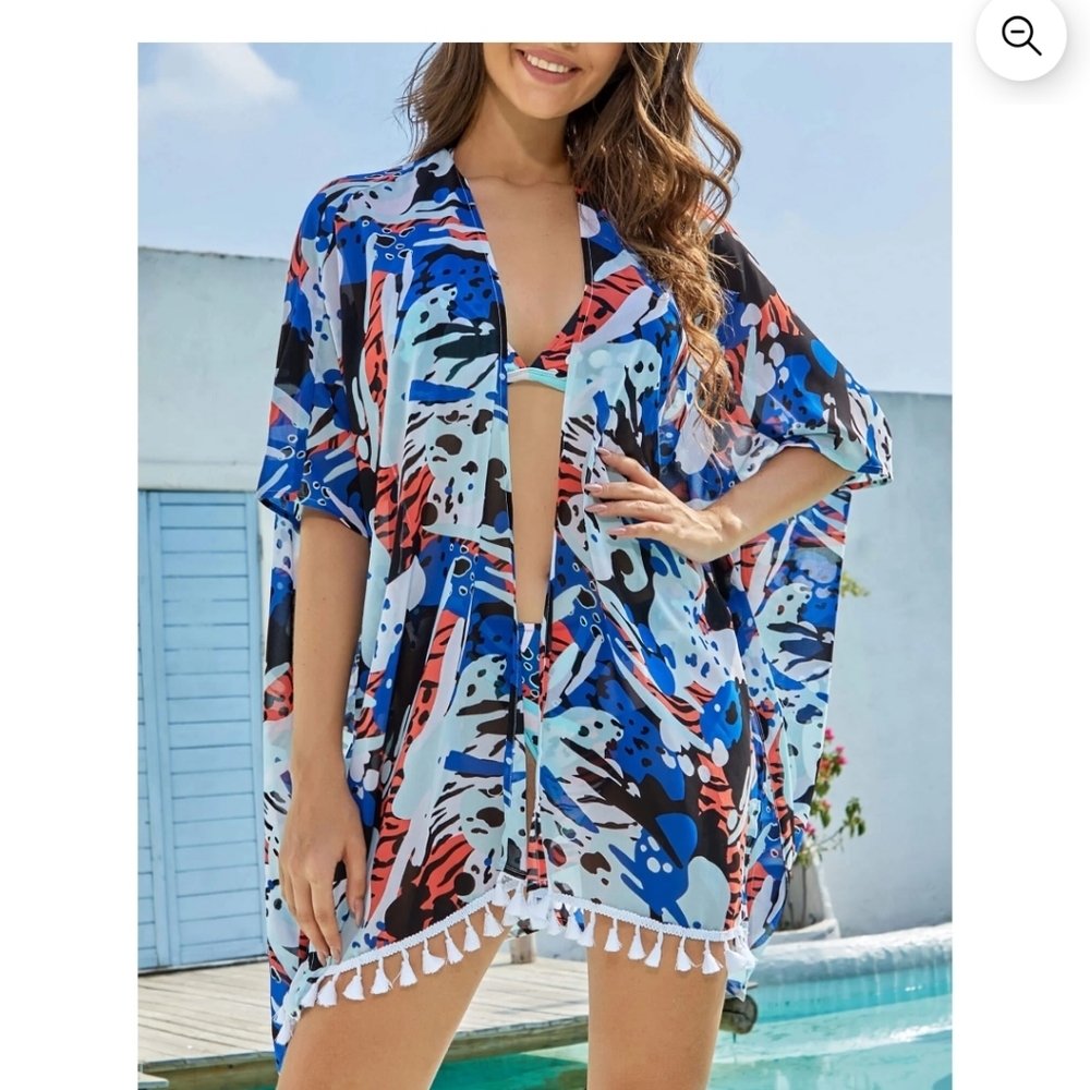 As‎ Rose Rich Bikini Coverup
